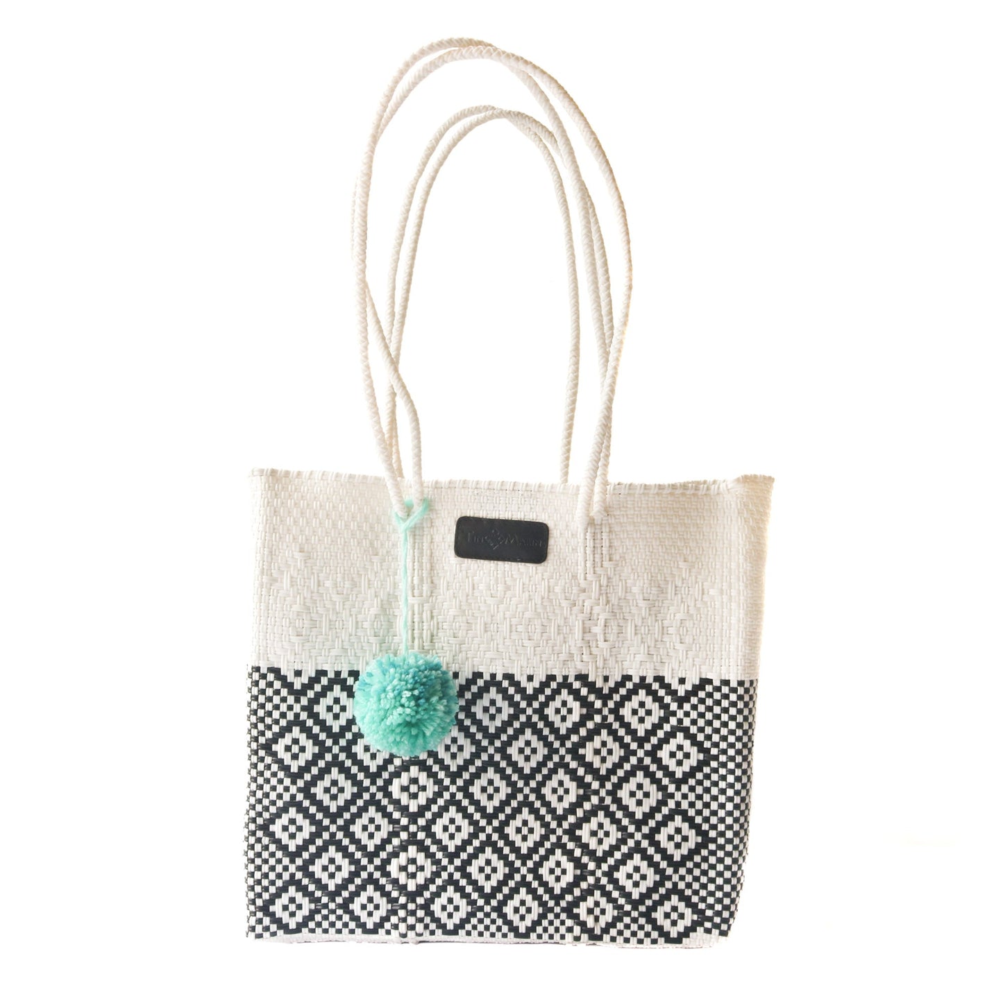 Woven Tote Bag Tin Marin Brand
