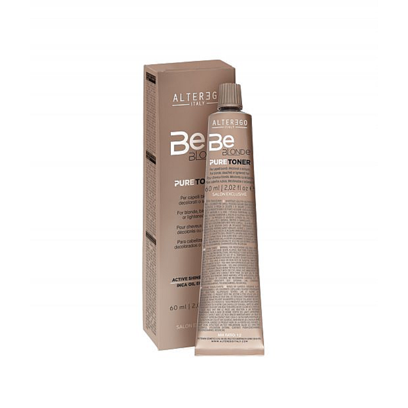 Pure Toner 2oz Toner Cream for Blonde Hair Alter Ego Italy