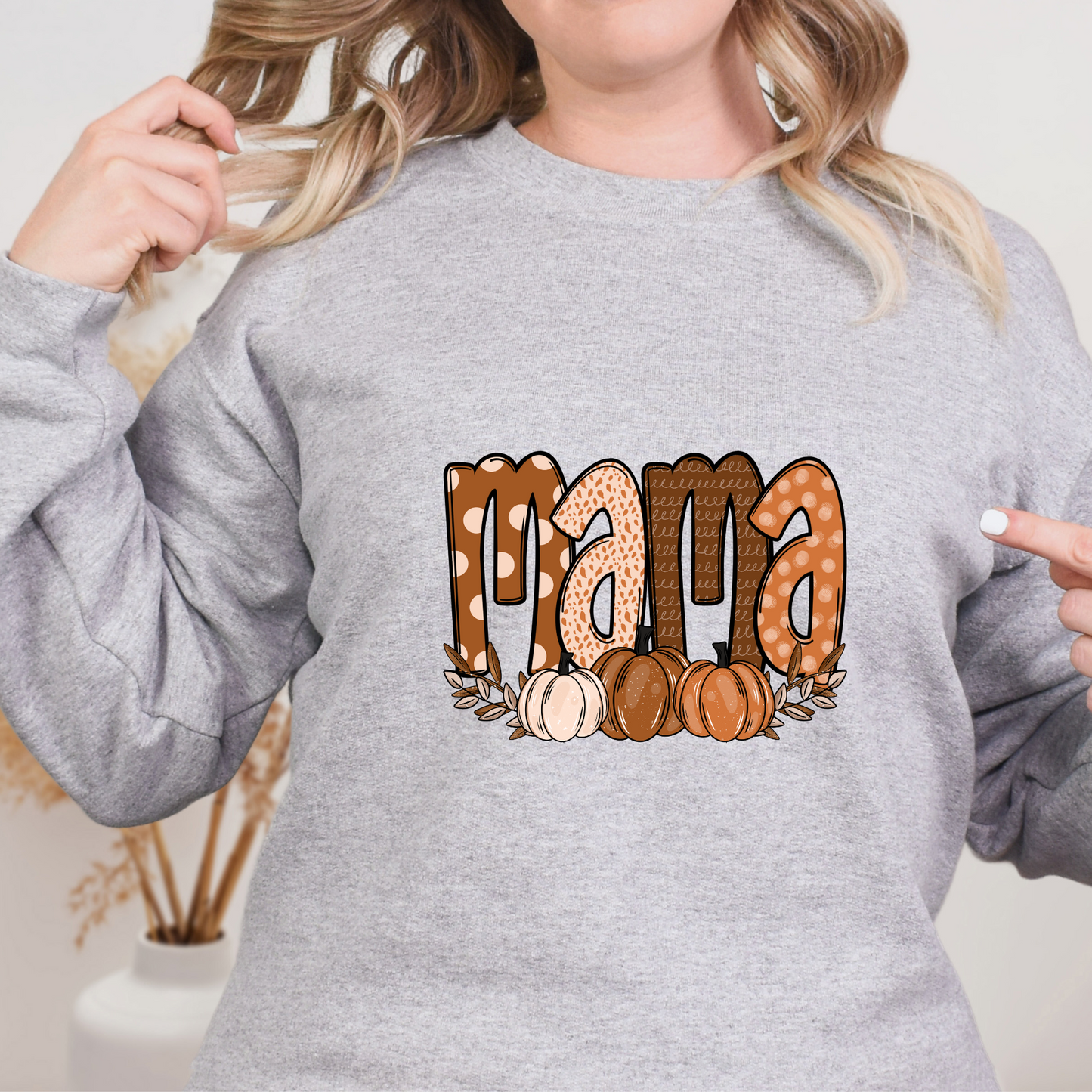 Fall Mama Unisex Cut Sweatshirt