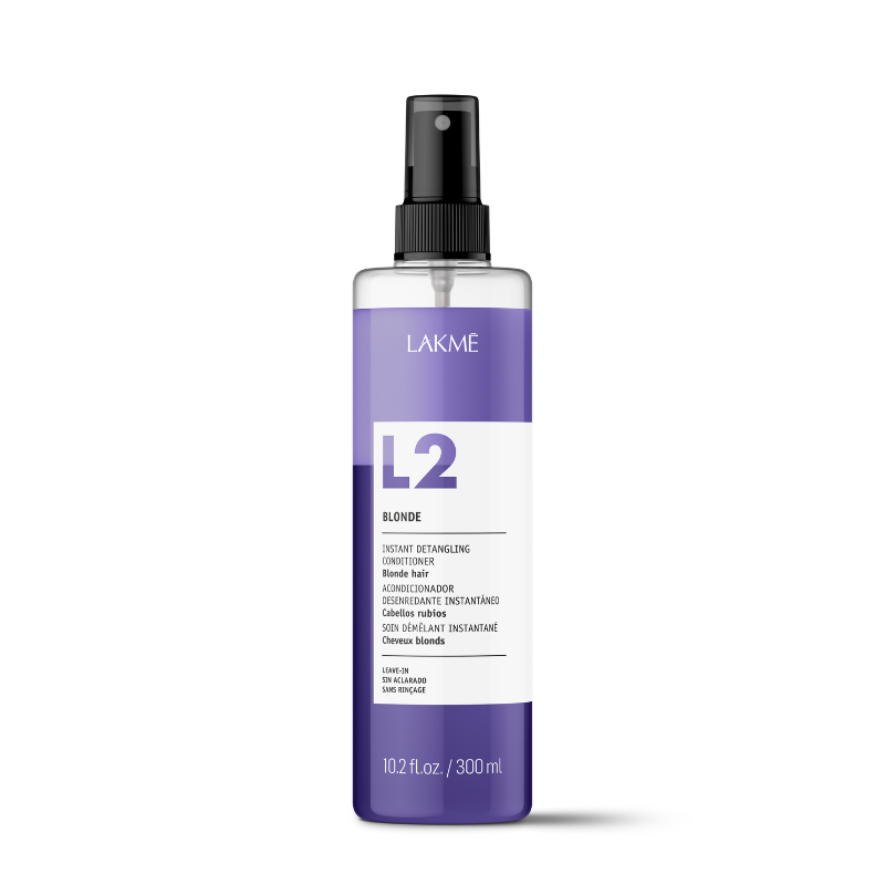 Instant Detangling Conditioner Blonde Dual-Action Lakme L2