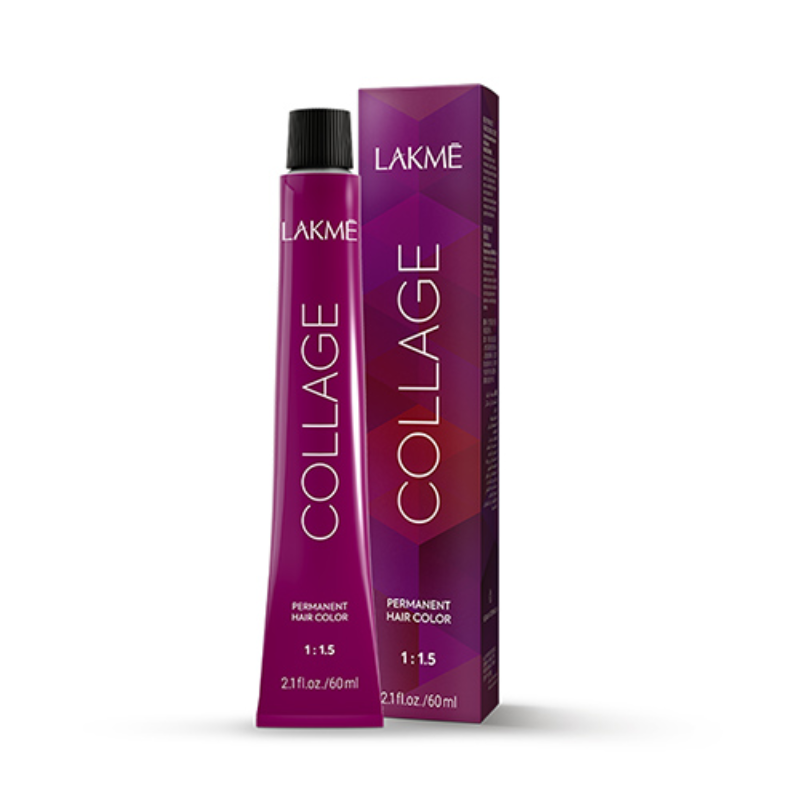 Lakme Collage Creme Hair Color Low Ammonia 2oz