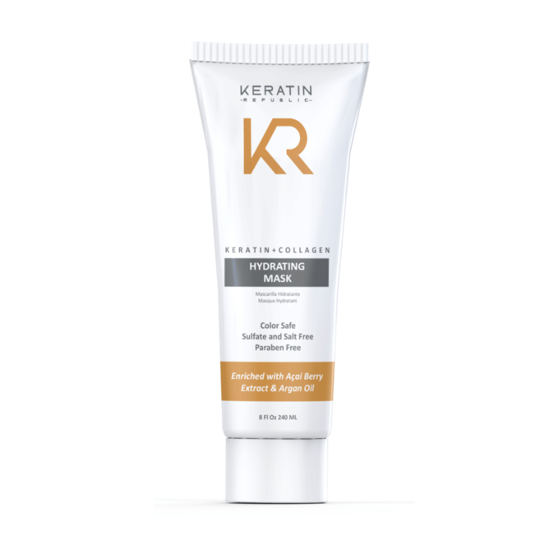 Keratin Hydrating Mask Keratin & Collagen Hair Mask Keratin Republic