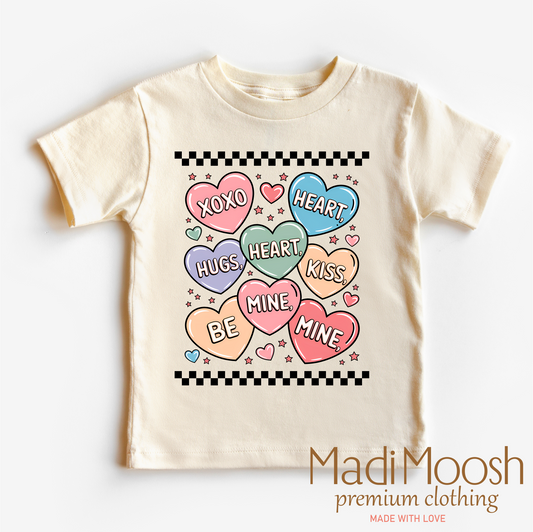 Valentine's Day Candy Hearts Shirt - Valentine's Tee