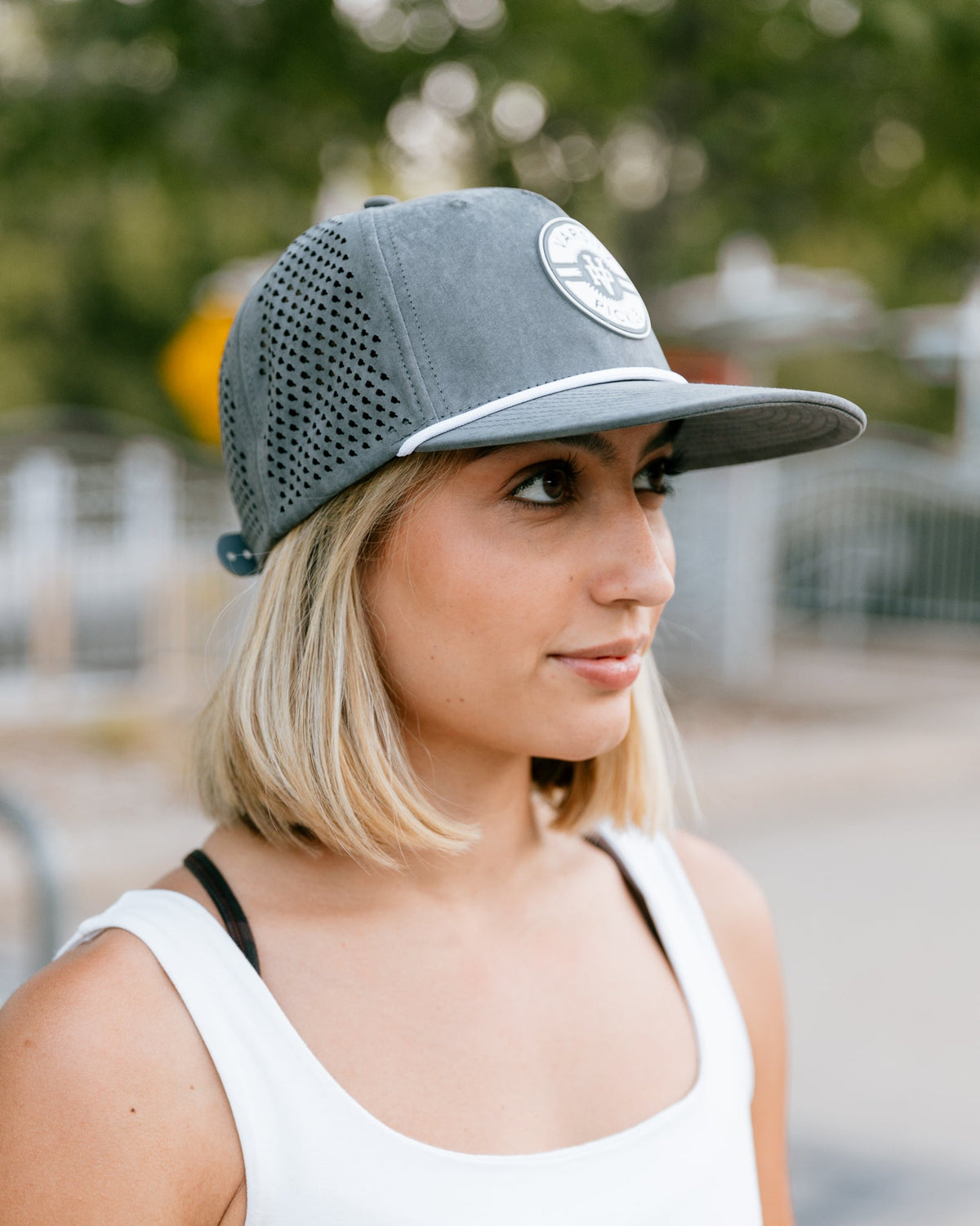 Grey Performance Pickleball Hat World’s Greatest Pickleball Hat