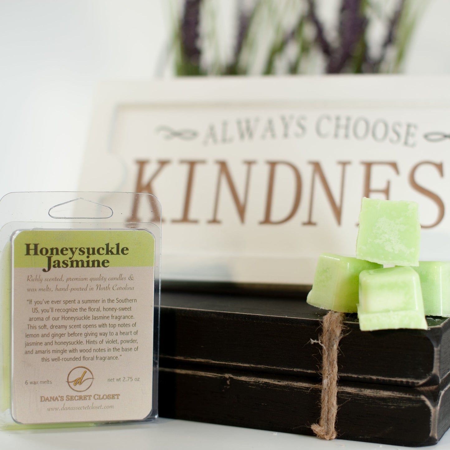 Honeysuckle Jasmine Floral Wax Melt Soy Wax