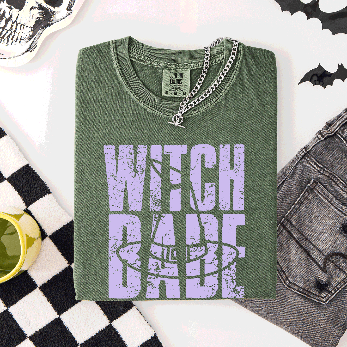 Witch Babe, Halloween, Mood, Vibes, Comfort Colors T-Shirt