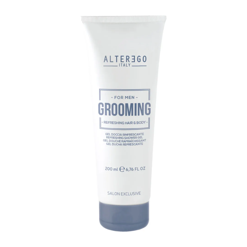 Refreshing Hair & Body Wash 6oz Shower Gel Alter Ego Italy Mens