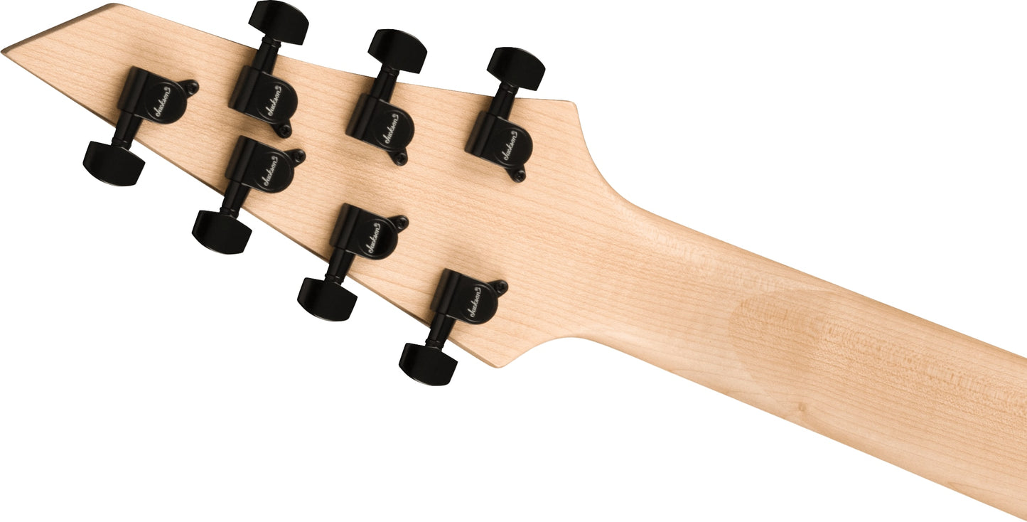 7-string Satin Black Electric Guitar Jackson Rhoads JS22 HT