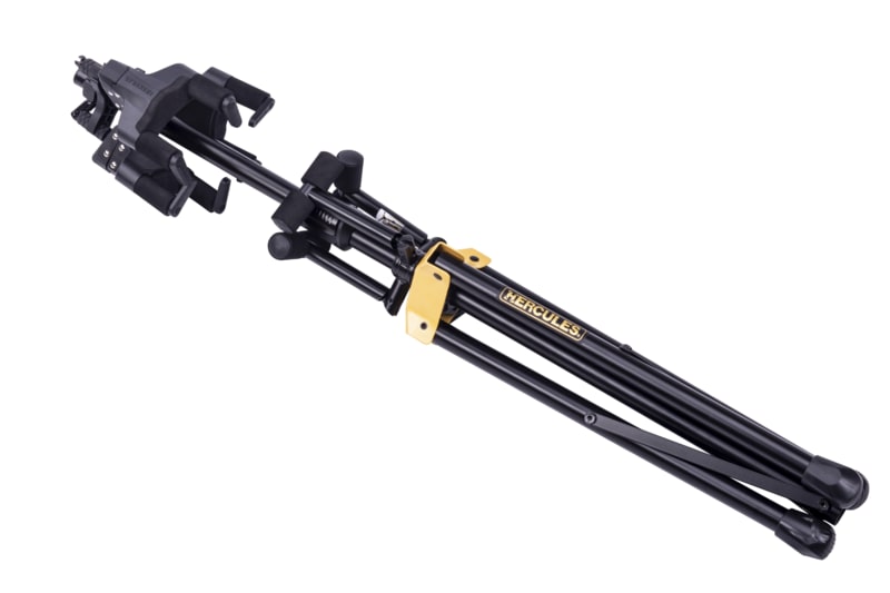 Tri Guitar Stand with Auto Grip System Hercules Stands GS432B PLUS