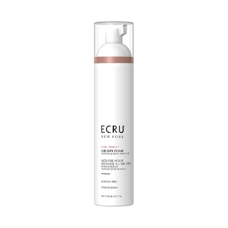 Air Dry Foam Lightweight Hair Styler Professional 4oz Ecru New York