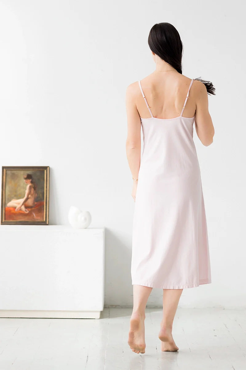 Alma Midi Chemise Ultra-Soft Long Nightgown Salua Lingerie