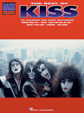 Bass Guitar Tab Songbook with 26 Kiss Classics Bass Transcriptions