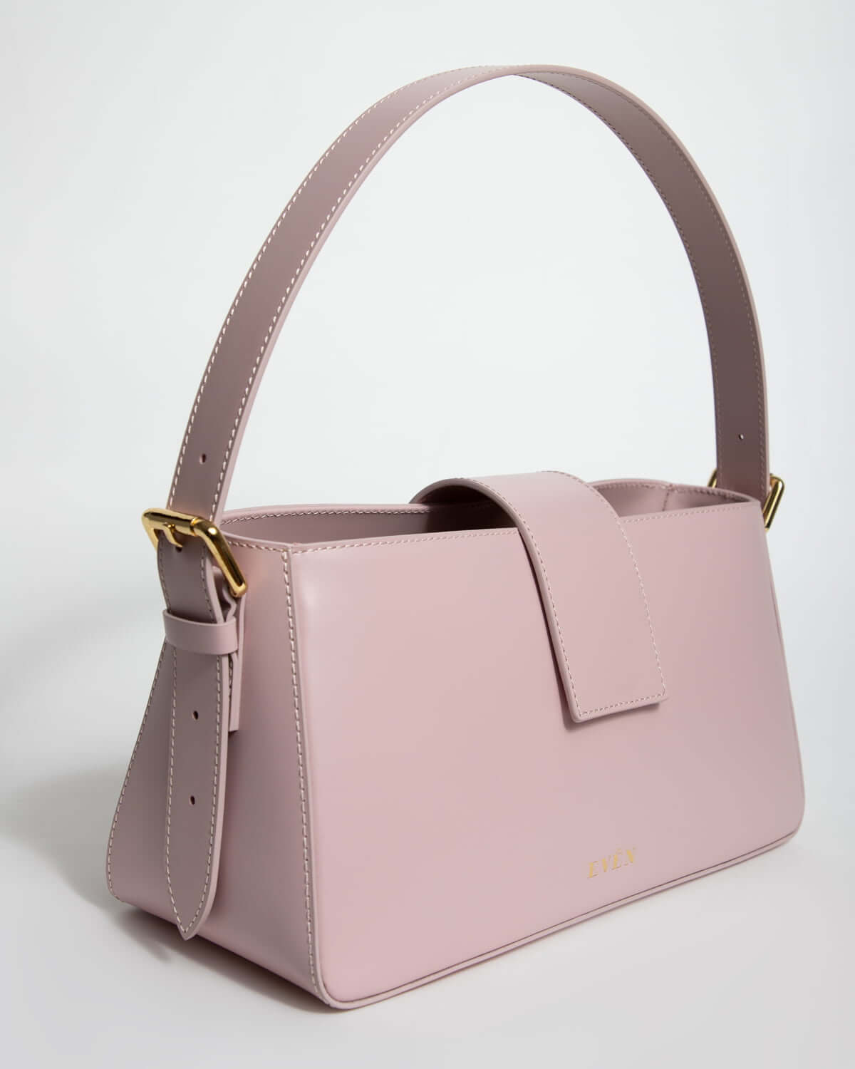 Light Pink Calfskin Hobo Bag BELONA