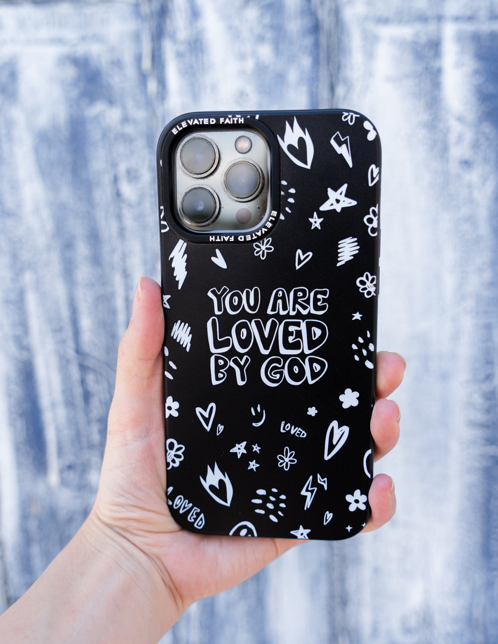 Black You Are Loved By God Phone Case iPhone Case