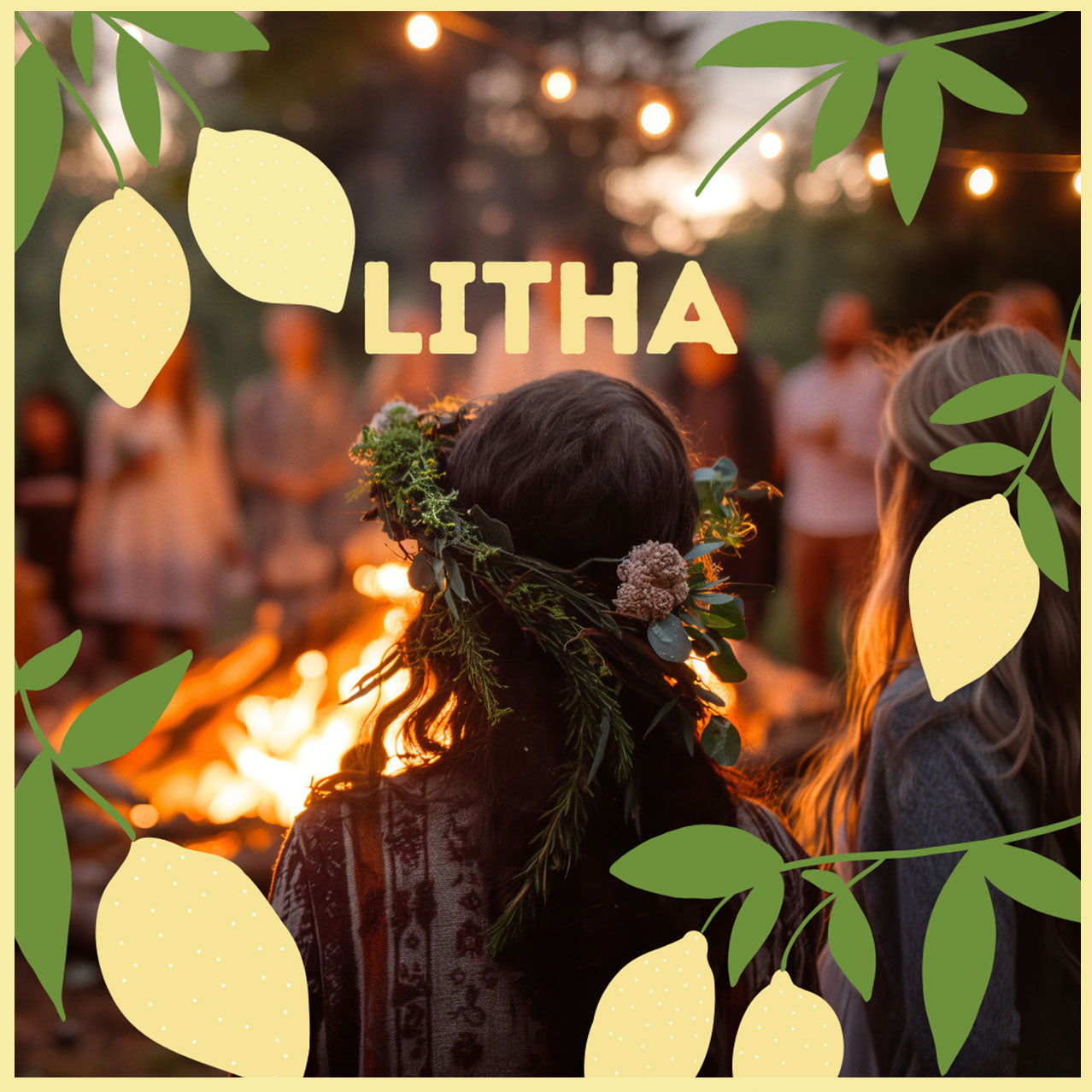 Litha Fragrance Roller Lemon Ylang Ylang Sweet Orange Myrtle