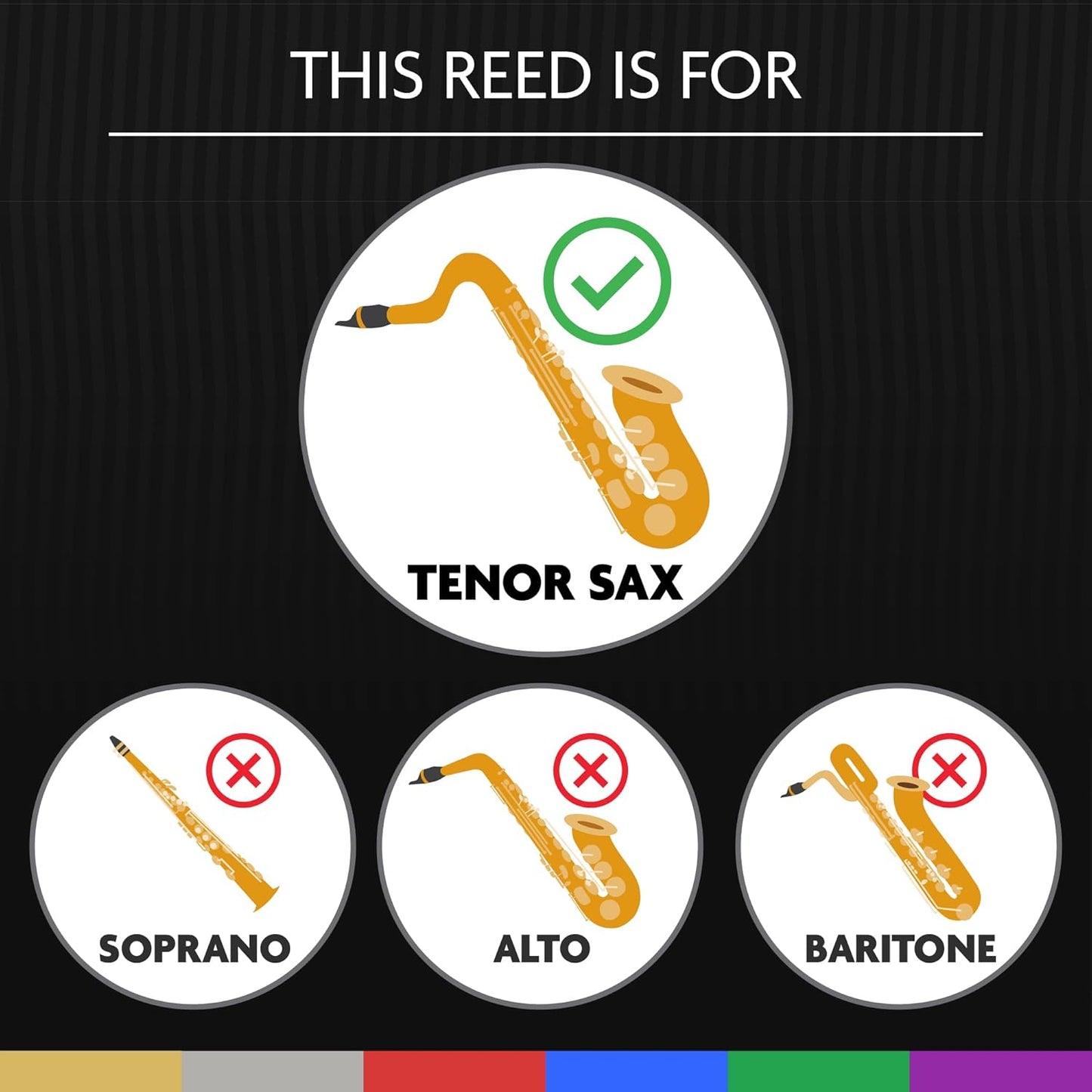 Tenor Saxophone French Cut 2.75 Reed Legere Reeds