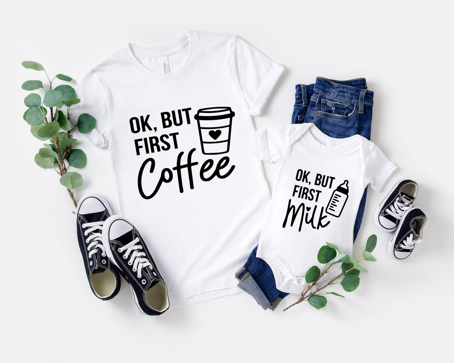 But First Coffee Tee Comfortable Unisex T-Shirt Adorb Custom Tees