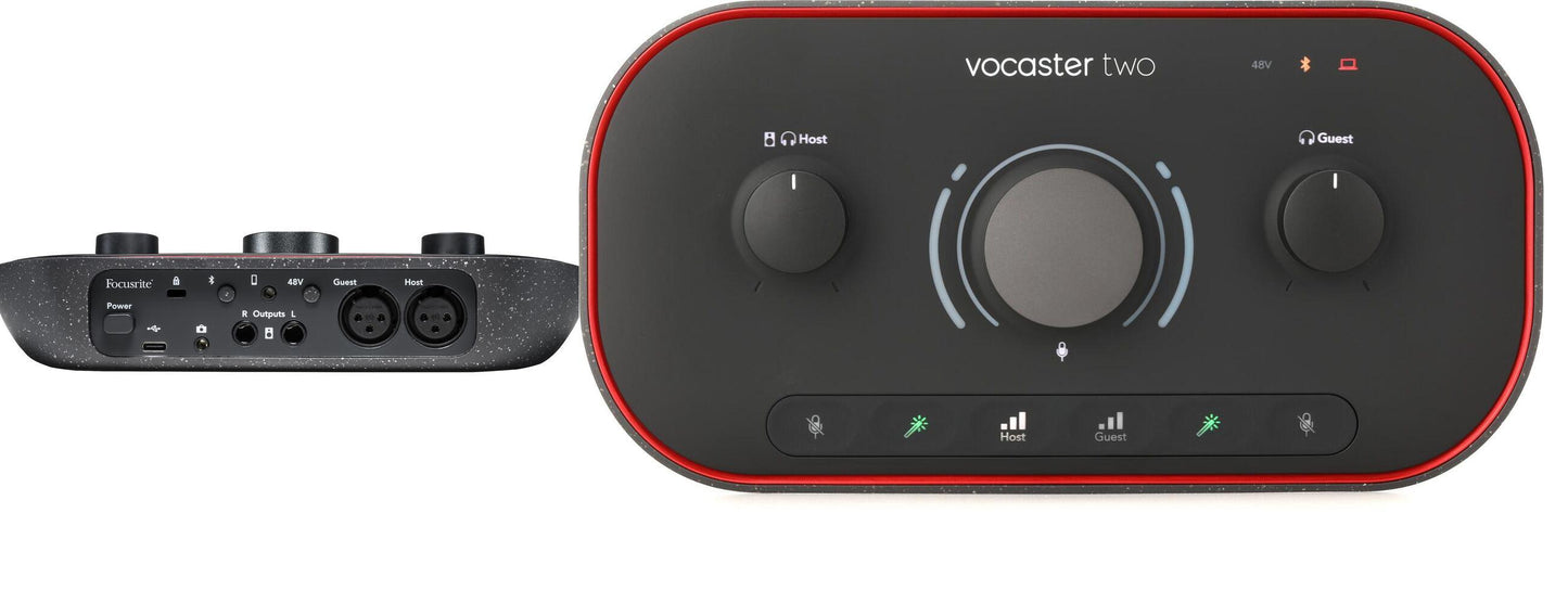 Focusrite Vocaster Two USB-C Podcasting Audio Interface