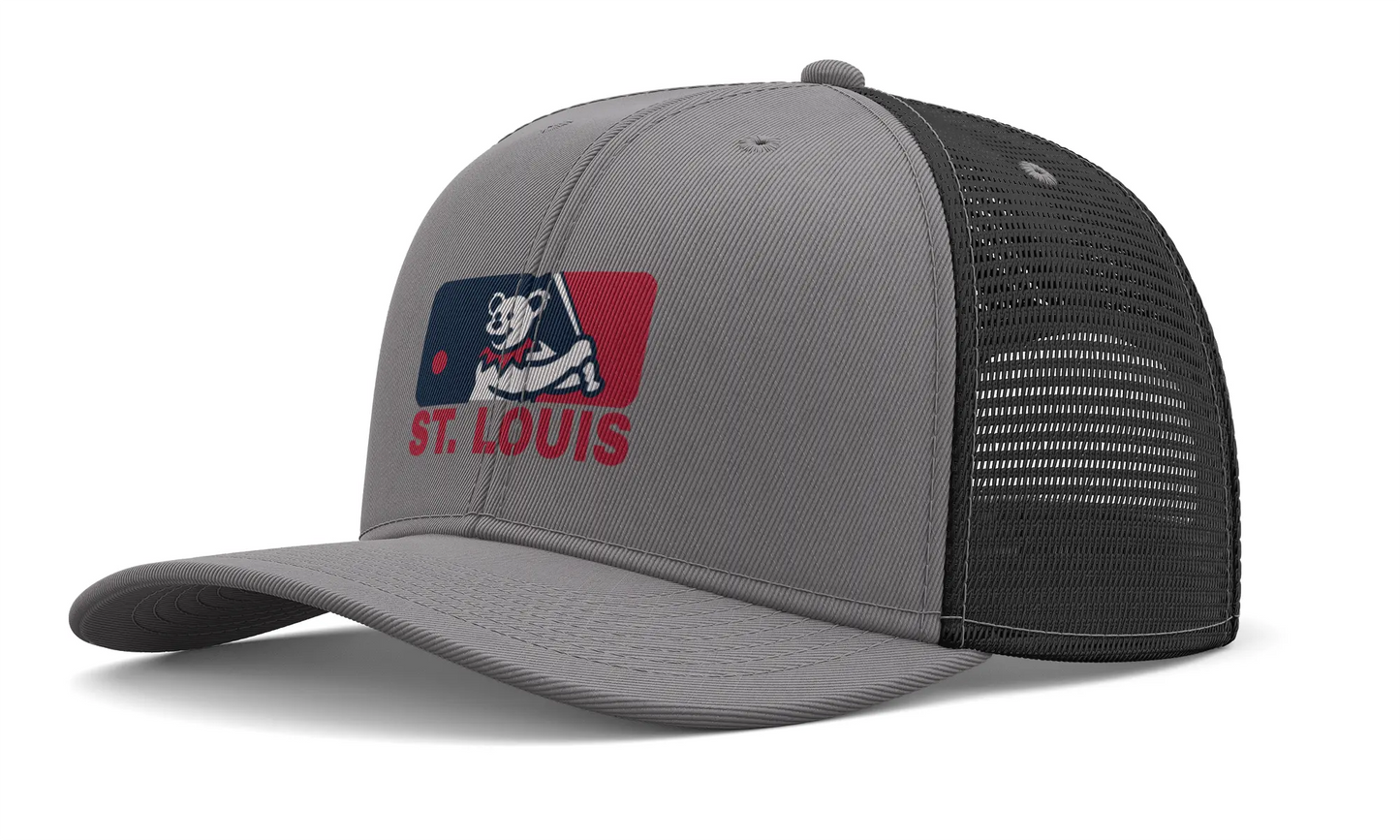 St. Louis Baseball Dancing Bear Trucker Cap The Ballpark Collection