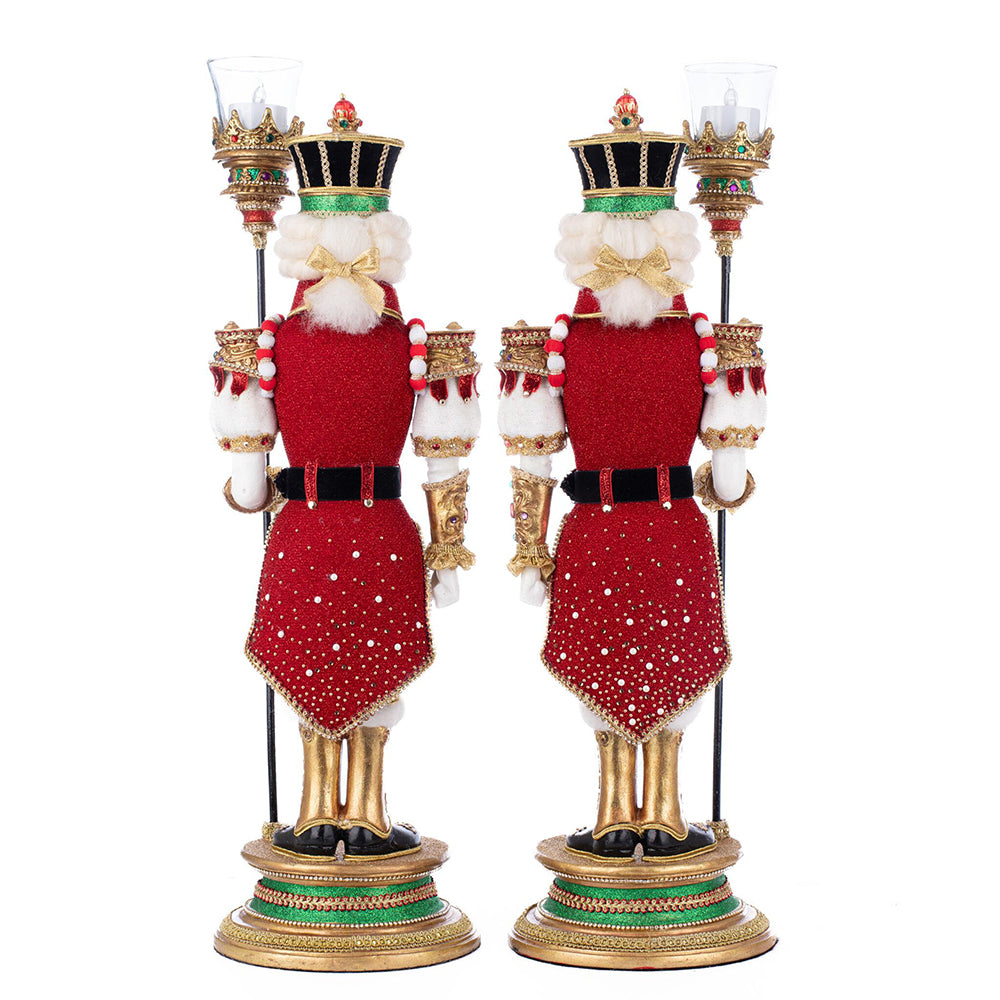 Christmas Ball Nutcracker Votive Assortment of 2 by Katherine's Collection