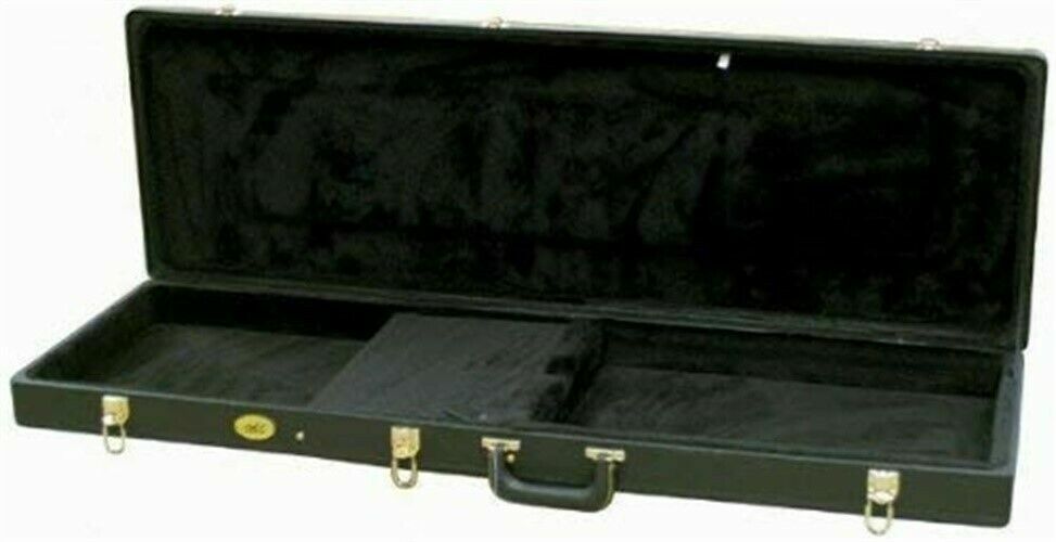 Electric Bass Guitar Case Wood Hardshell MBT