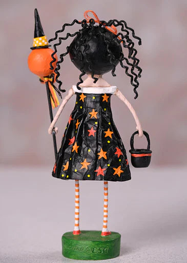 Halloween Hand Painted Resin Figurine Crimp and Crinkle by Lori Mitchell