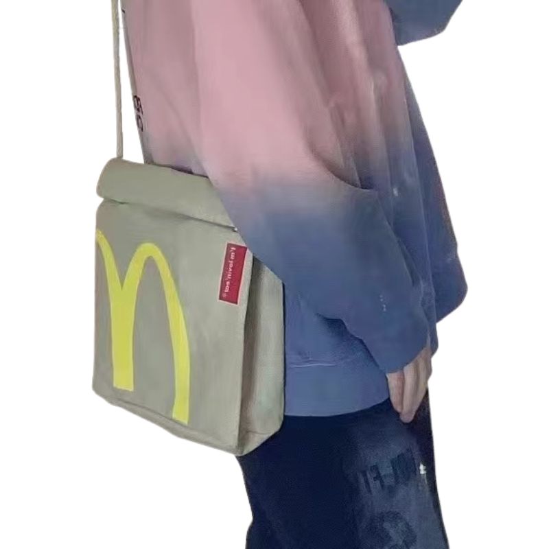 Crossbody Canvas Messenger Bag