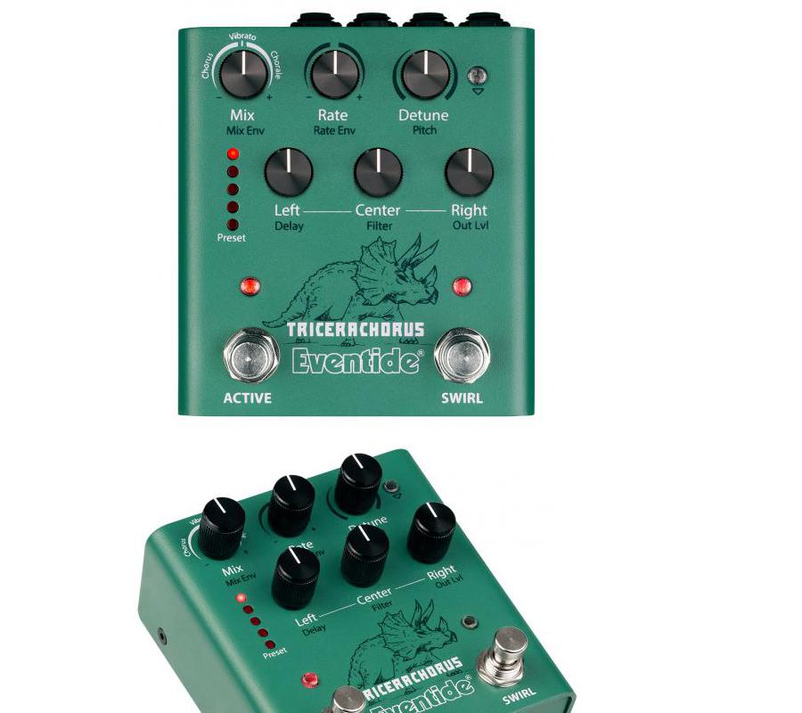 Eventide TriceraChorus Tri-chorus Pedal Digital Modulation Effects