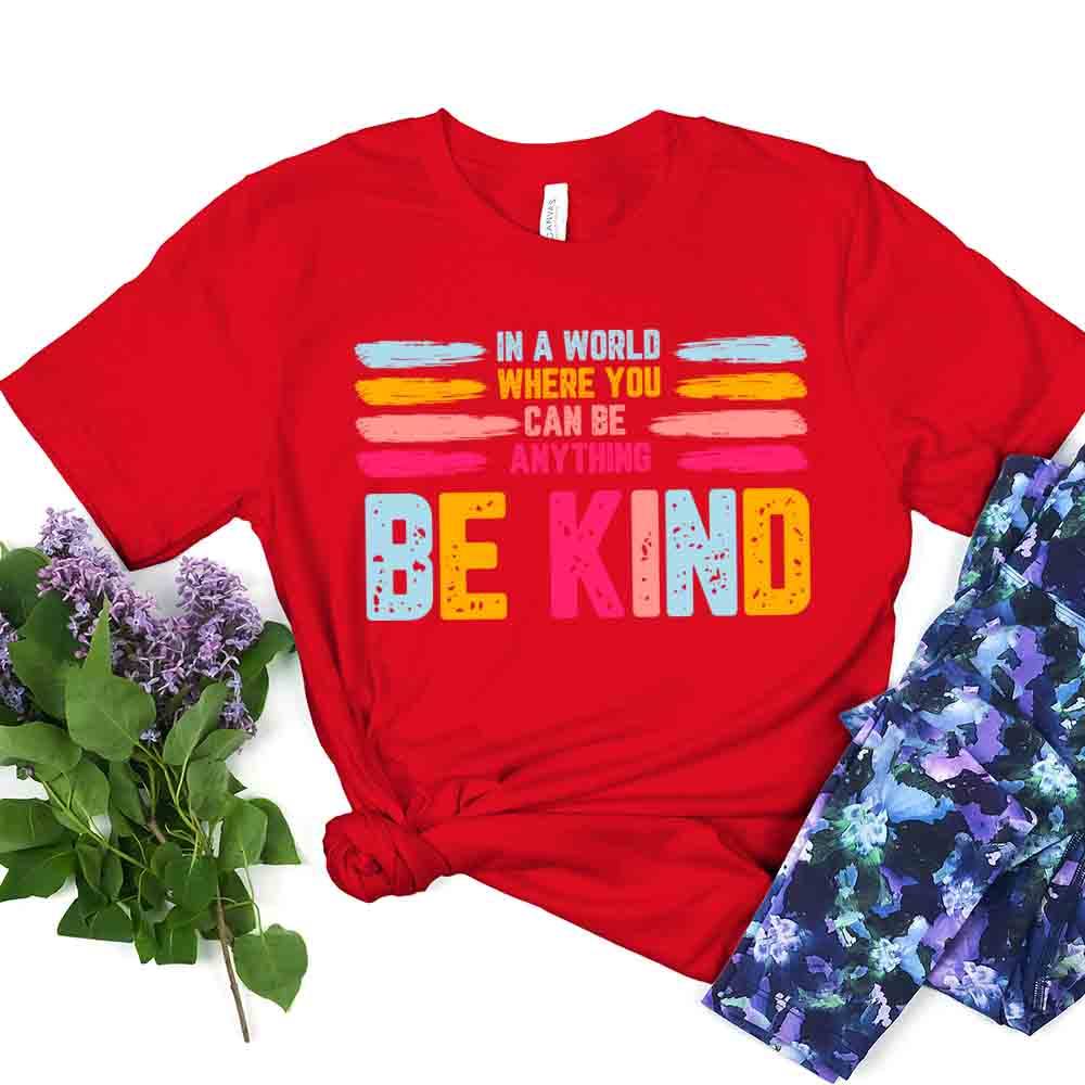 Be Kind Comfortable Unisex Tee Adorb Custom Tees