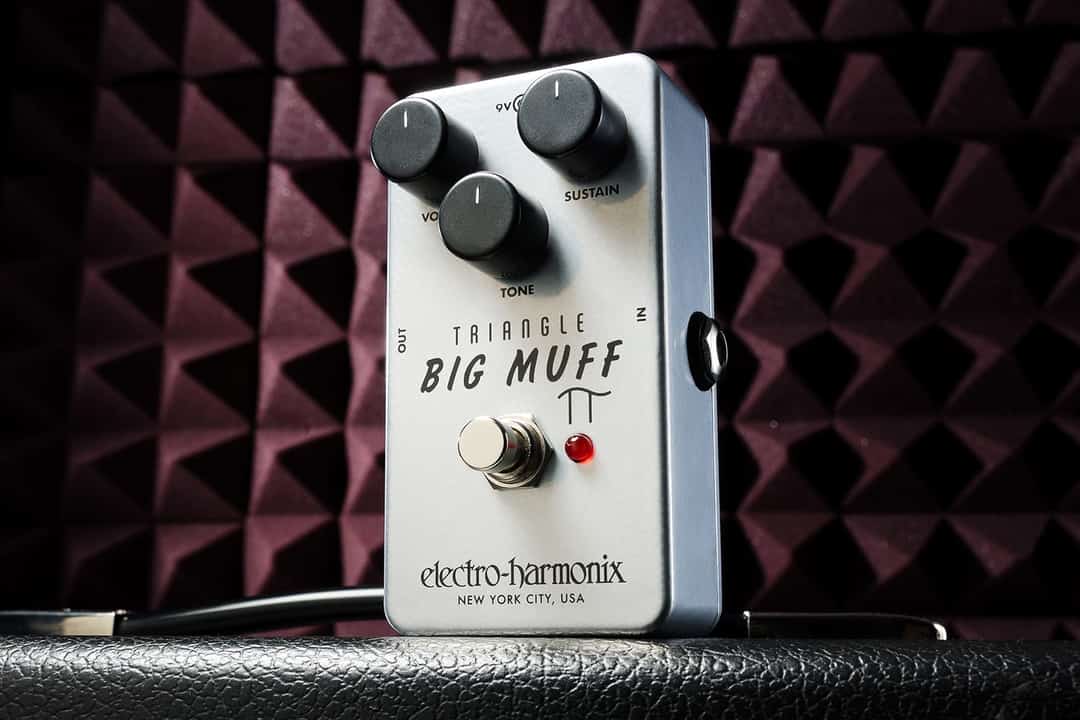Triangle Big Muff Pi Vintage Fuzz Pedal Electro-Harmonix