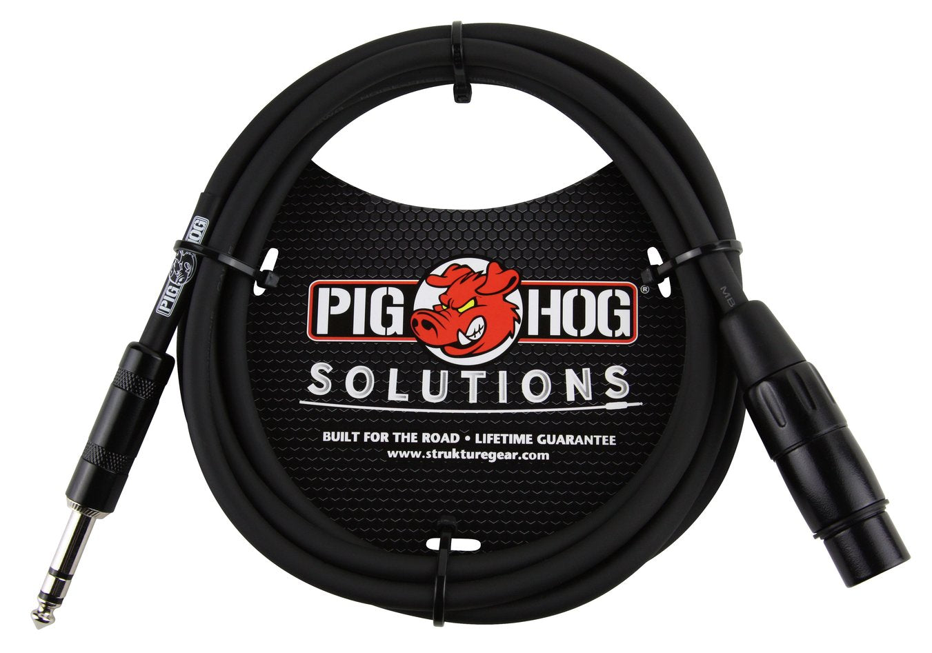 Pig Hog 6ft TRS(M) to XLR(F) Balanced Cable 2 Pack Solutions PX-TMXF6