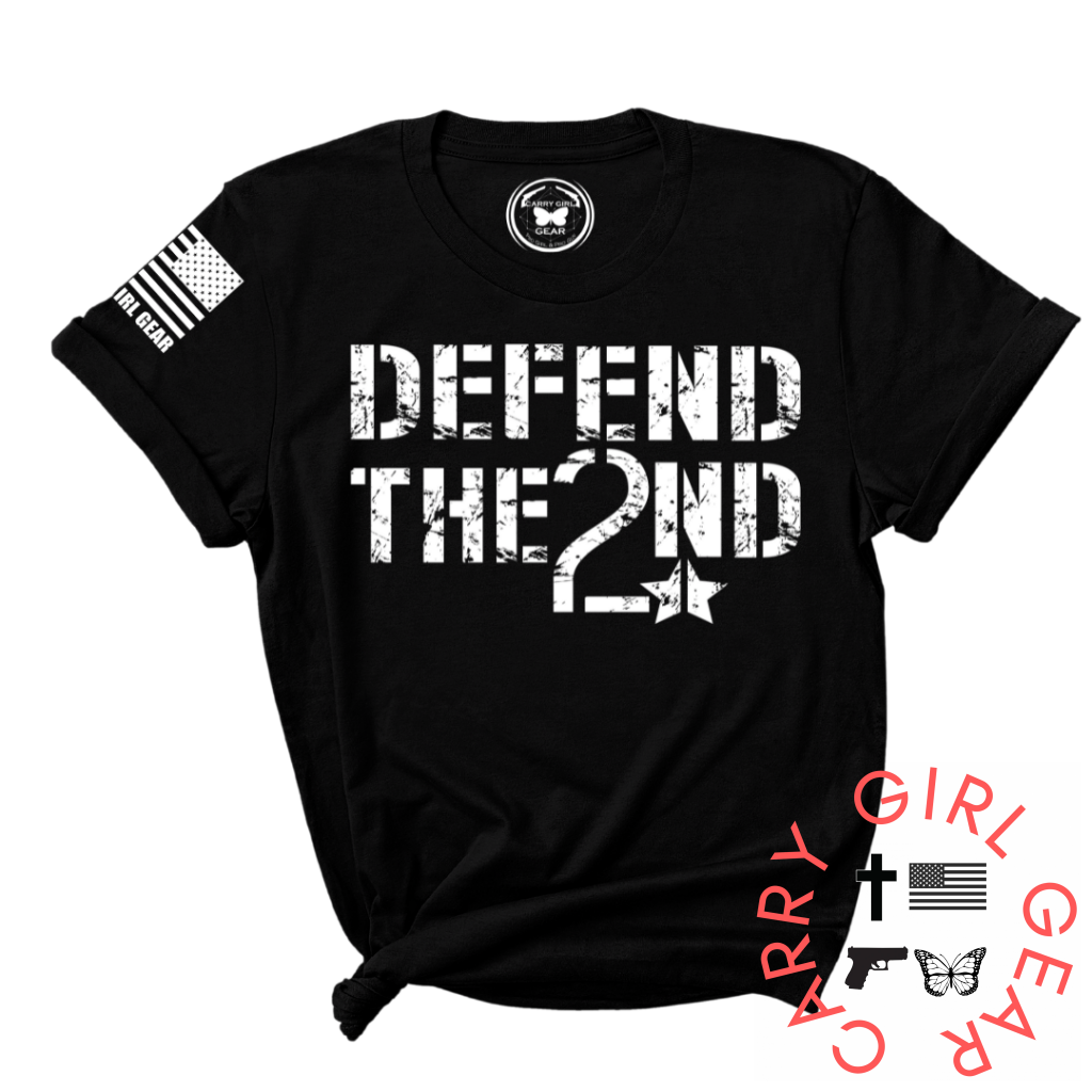 DEFEND THE 2ND Cotton T-Shirt Women’s and Unisex Cut
