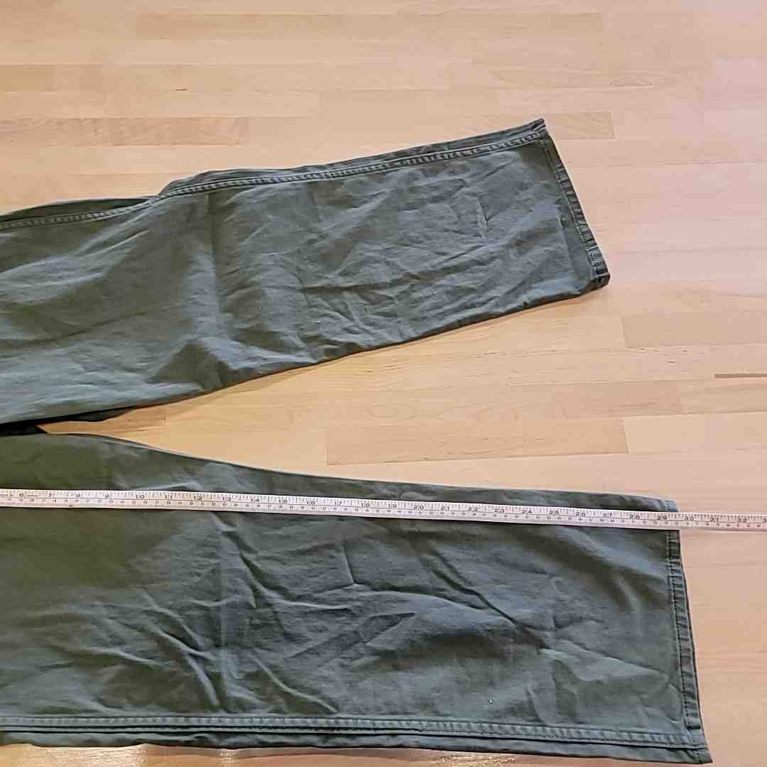 Levi Size 30 Green Surplus Straight Jeans  Pants