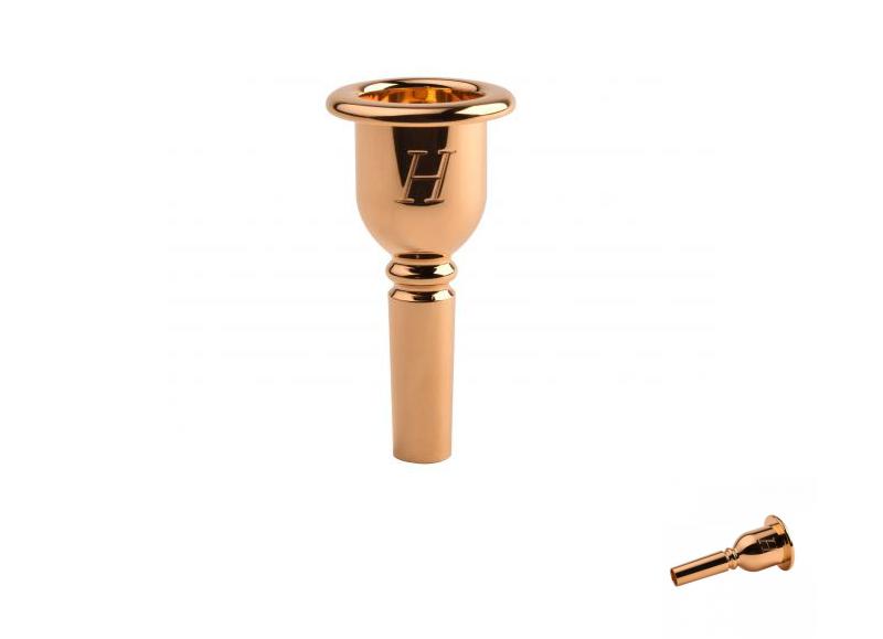 Trombone Mouthpiece Gold-plated 4BS Heritage Denis Wick
