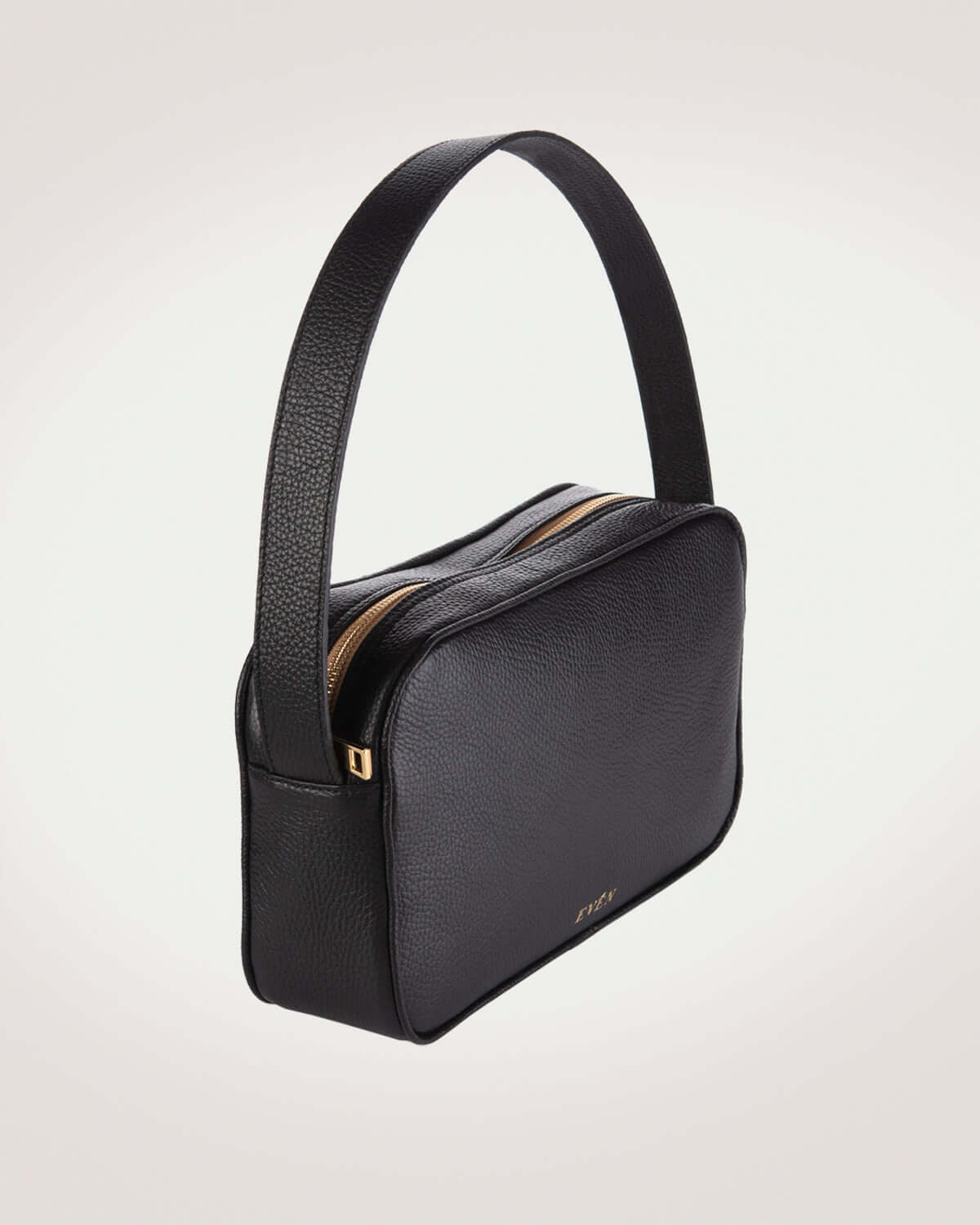 Messenger Bag Black Compact RHEA