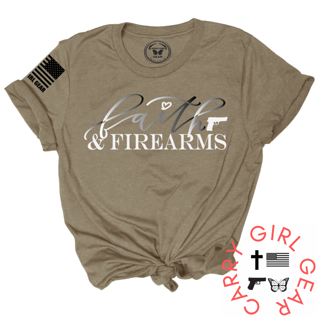 FAITH & FIRE Women's Fitted Tee