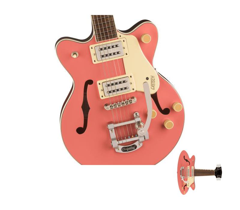 New - Gretsch G2655T Streamliner Center Block Jr. - Coral