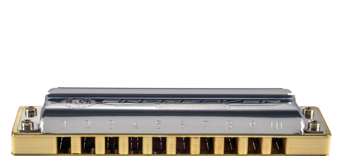 Hohner Marine Band Crossover A Major Diatonic Harmonica