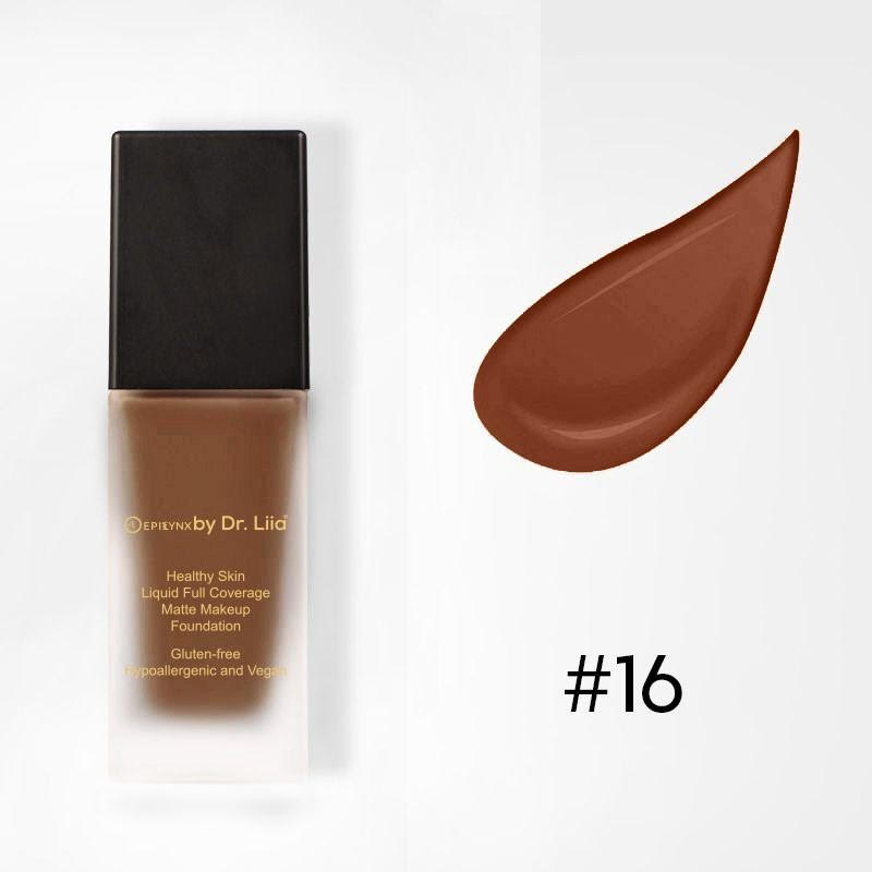 Healthy Skin Liquid Full Coverage Matte Makeup Foundation SPF 30