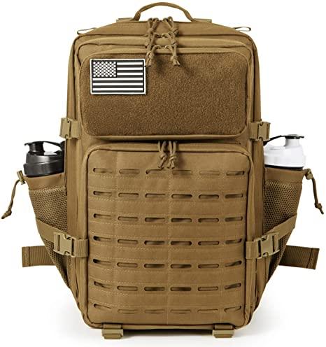 45L Tactical Backpack Durable 900D Polyester Bag FR Fashion Co.