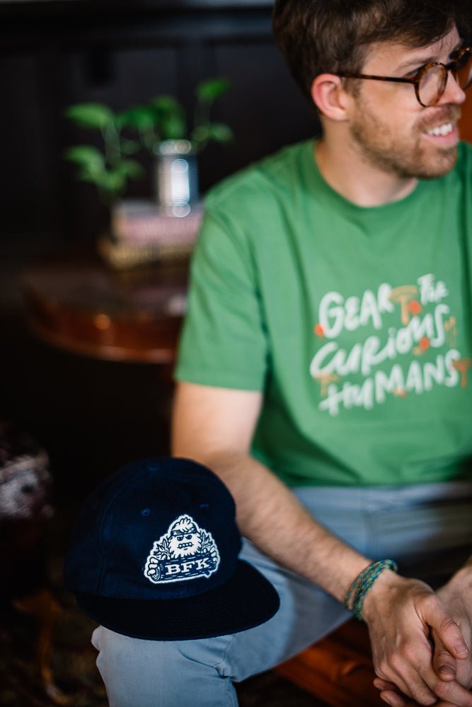 Curious Humans Relaxed Graphic T-Shirt 100% Cotton Mad Goat Studio