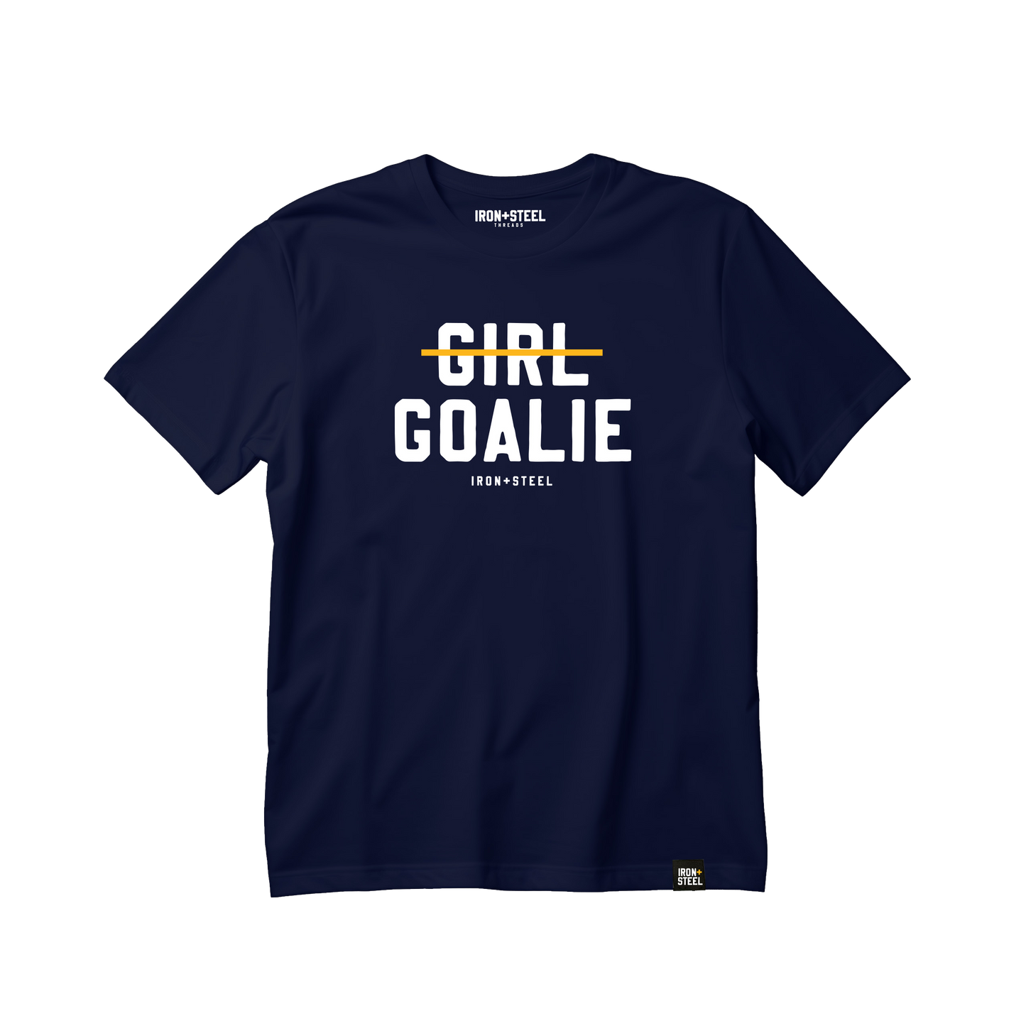 Girl Goalie Hockey T-Shirt Unisex Fit