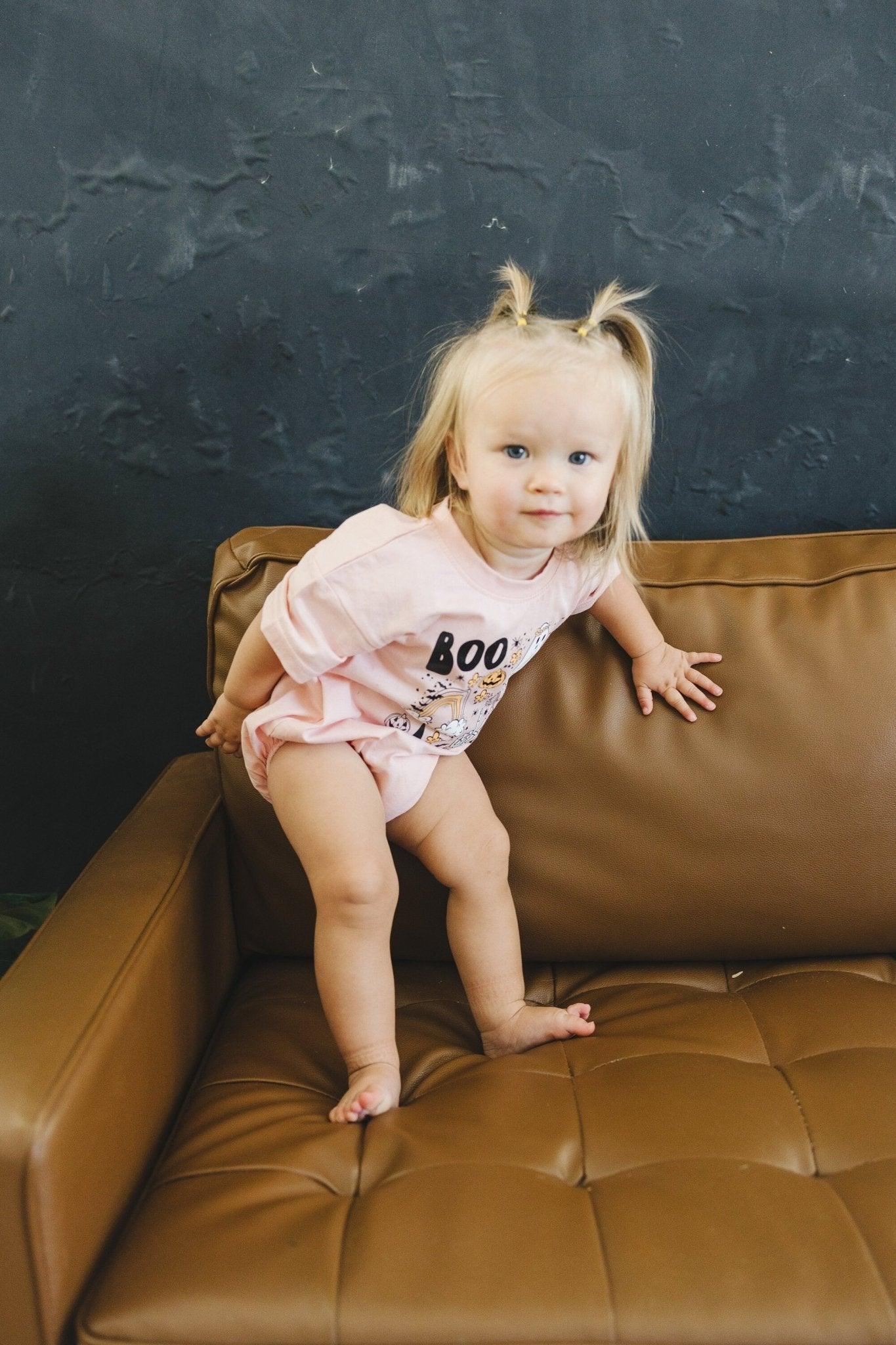 Halloween Print Organic Cotton Romper Little Joy Co.