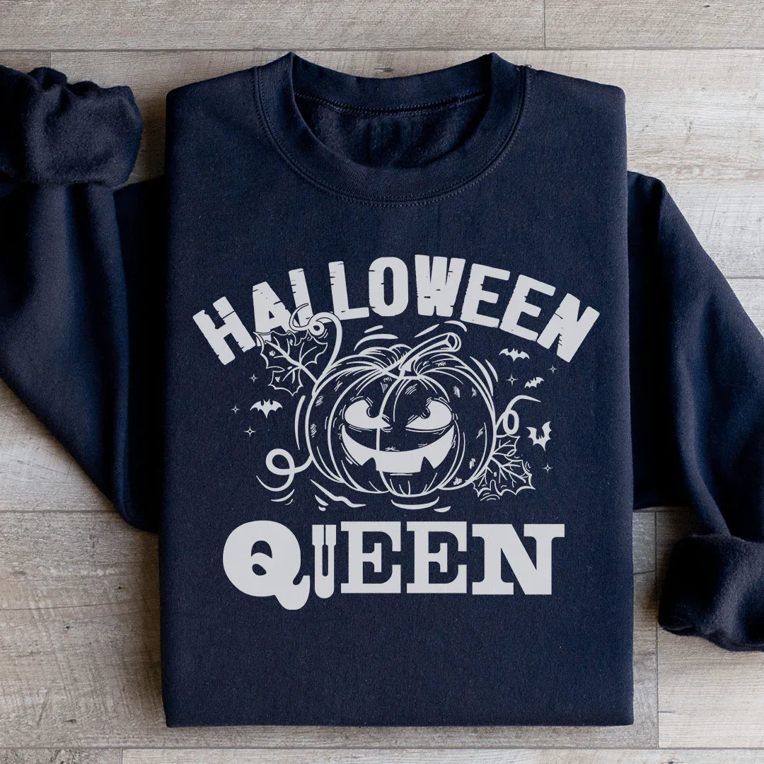 Halloween Queen Ultra-Soft Sweatshirt Peachy Sunday