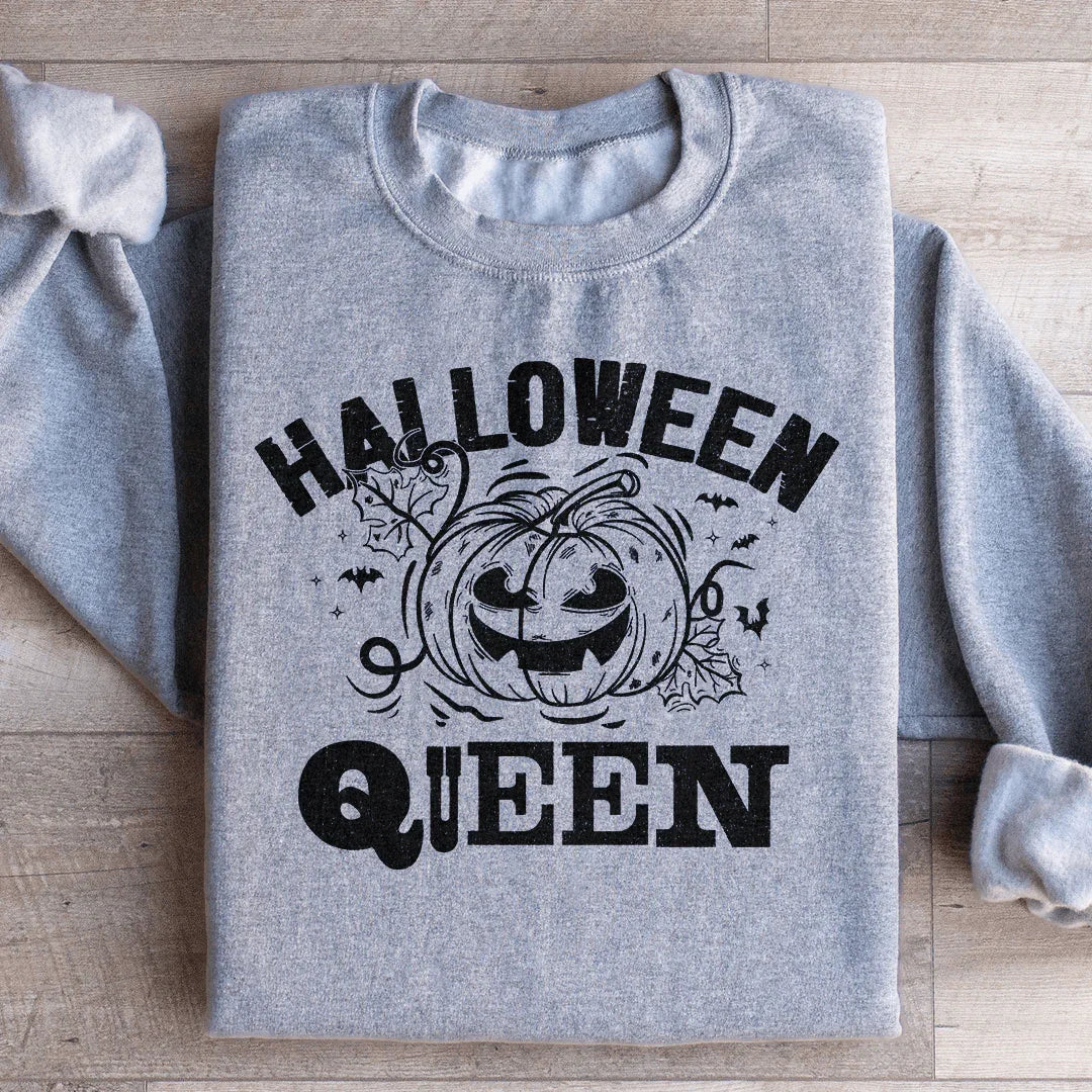 Halloween Queen Ultra-Soft Sweatshirt Peachy Sunday