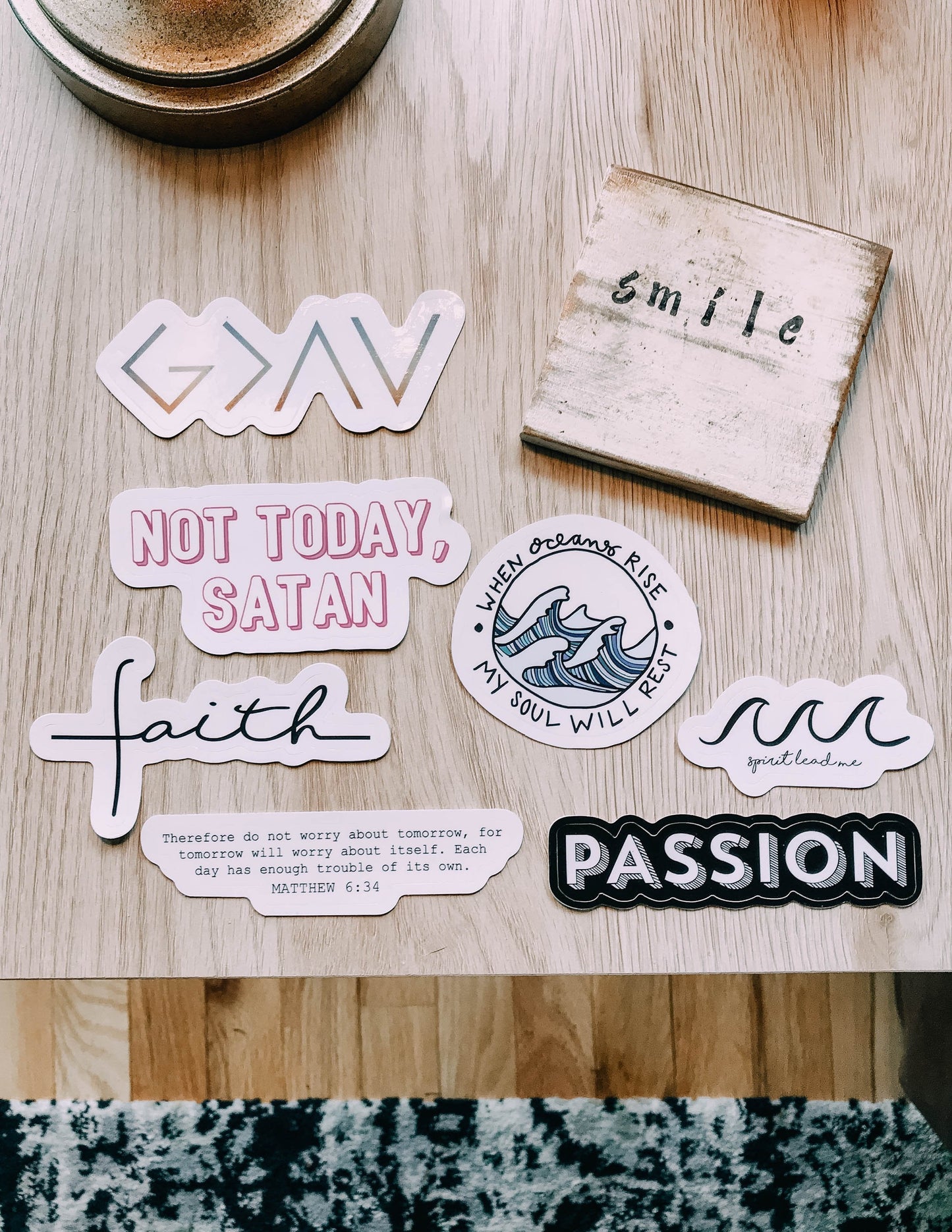 Highs and Lows Durable Vinyl Sticker