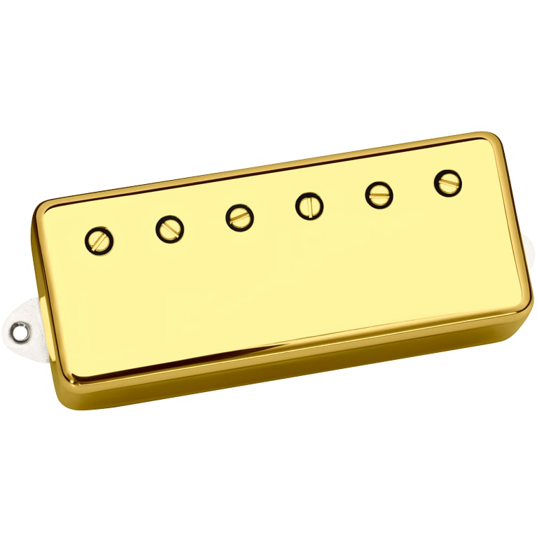 Mini Neck Humbucker Pickup Gold Cover DiMarzio DP242 PG-13