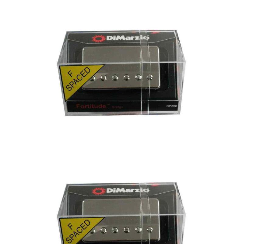 DiMarzio Fortitude Bridge Nickel Cover Pickup DP290 Joe Duplantier Signature Model