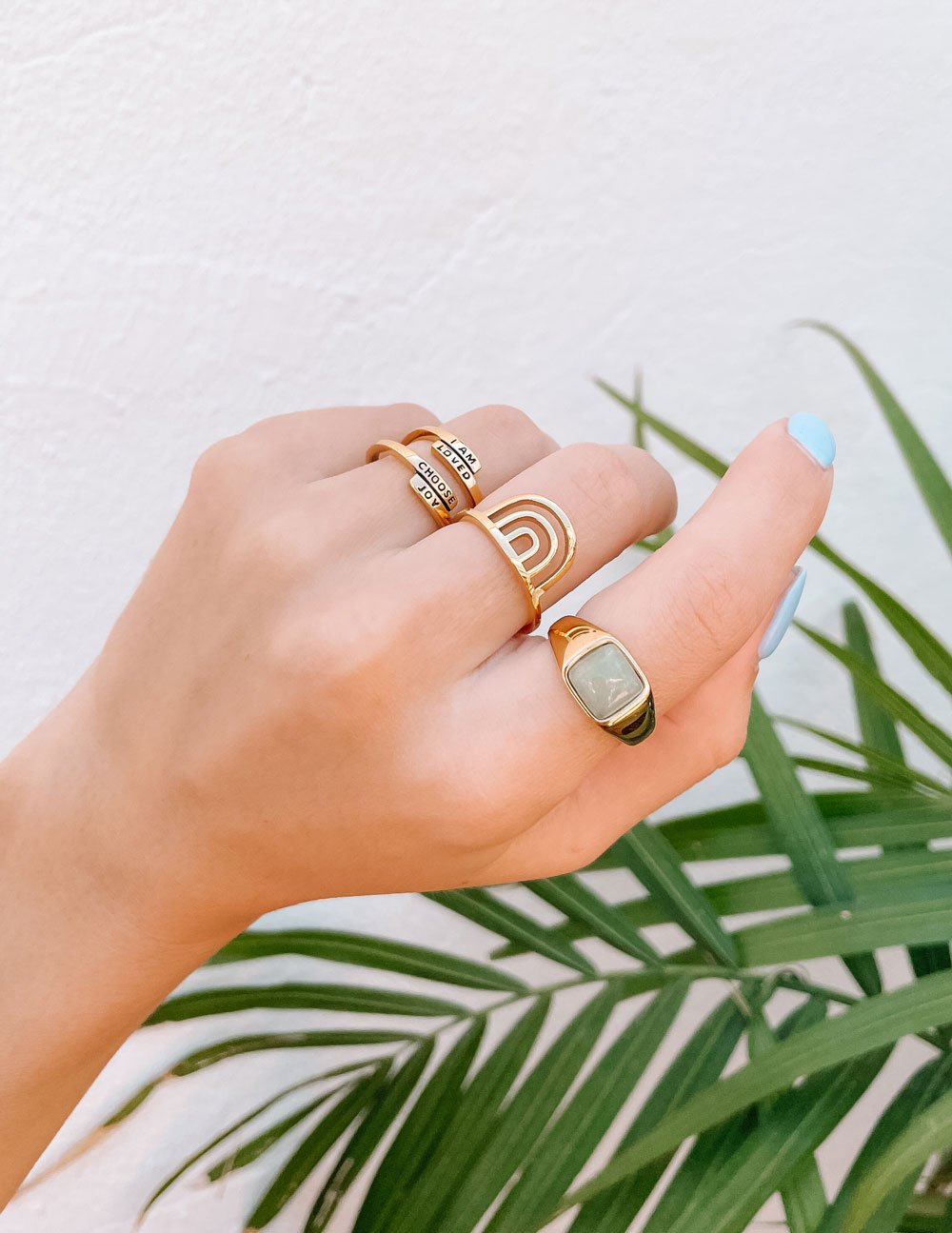 I Am Loved Ring Affirmation Band Elevated Faith