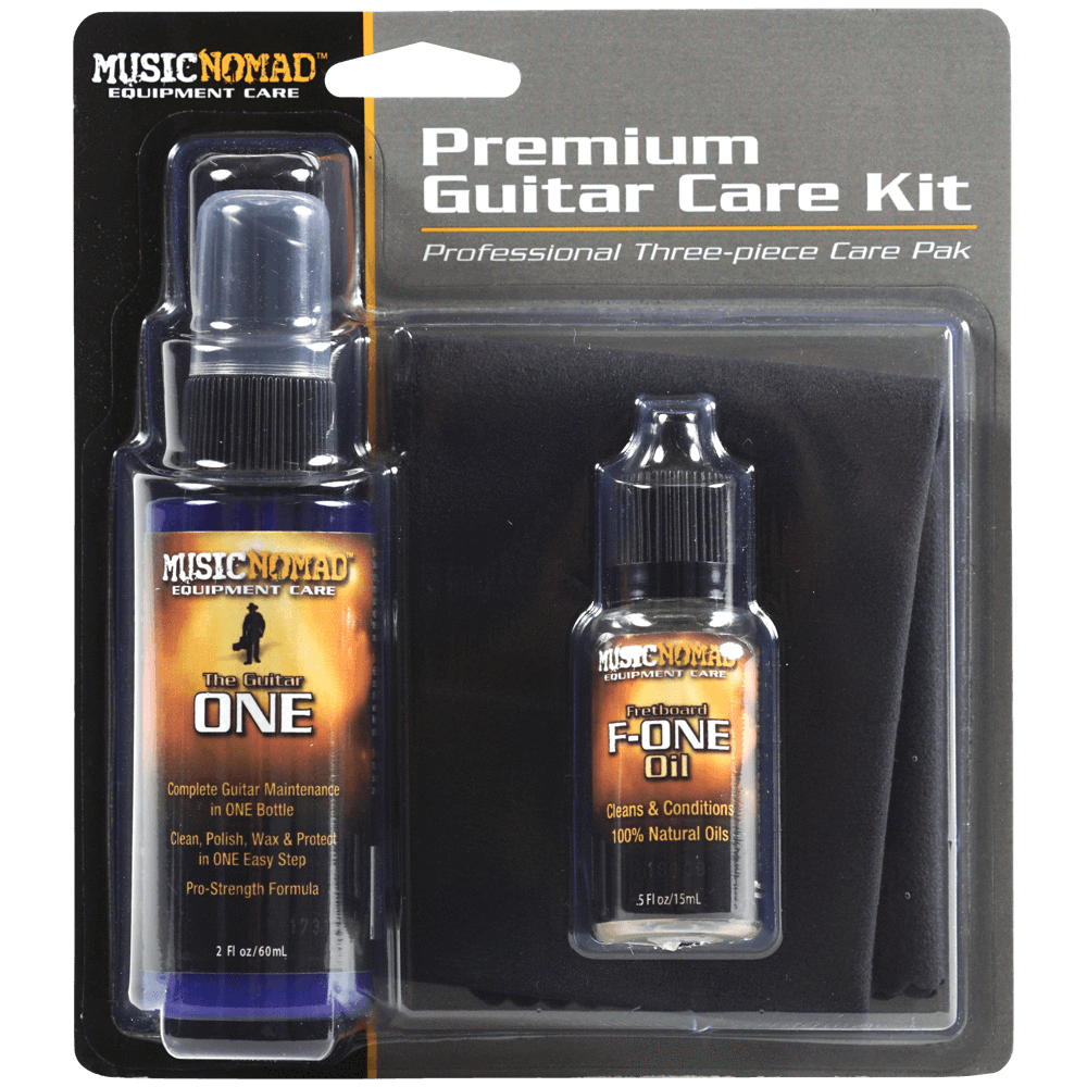 Music Nomad Premium Guitar Care Kit 3 Products MN140
